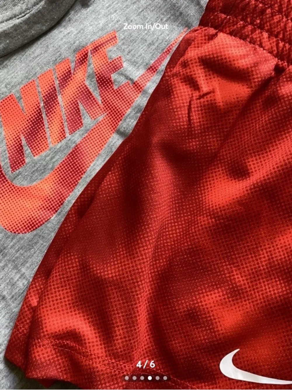 Nike tee & Shorts outfit toddler boy size 2T(NWT) ~PRICE FIRM, NO OFFERS~ - Picture 4 of 5